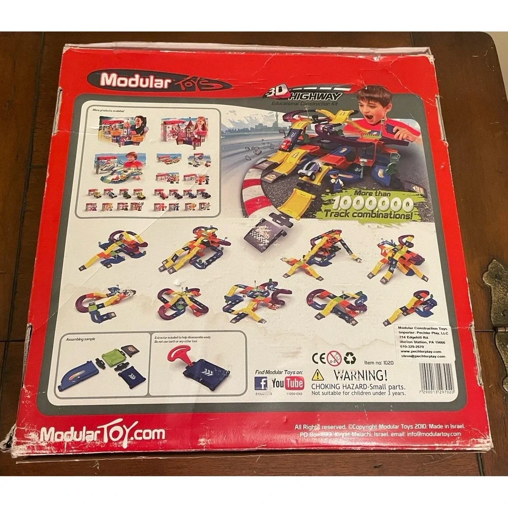 Modular Toys 3D Highway Educational Construction Kit‎